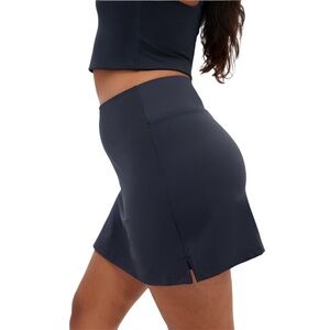 Girlfriend Collective Skyline Sport Skort Navy Blue Skirt/Short Combo Sz L